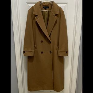 Donna brooks wool coat size 14